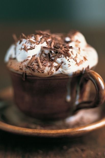 Capuchino con chocolate