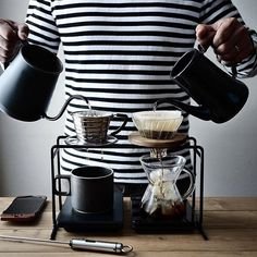 Café de filtro doble