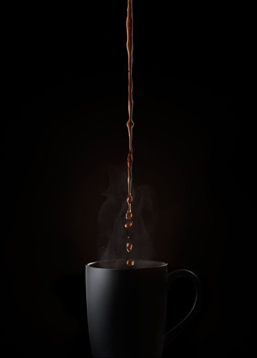 Café goteando
